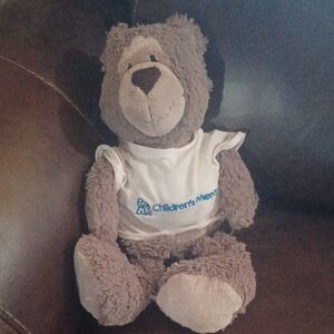 Adorable Brown Teddy Bear with White Shirt